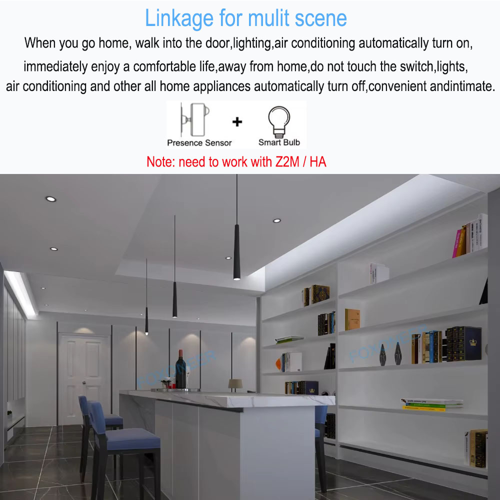 Smart Zigbee Human Presence De - Smart Home Setup ulasan dan harga