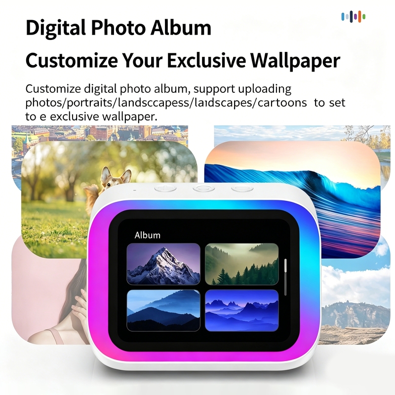 AI Bluetooth Speaker 5.4 AI vo - Smart Home Display ulasan dan harga