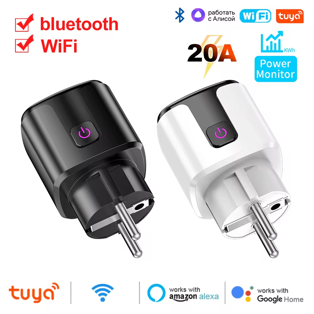 20A AC100-240V Wifi Smart Plug - Smart Outdoor Plug ulasan dan harga
