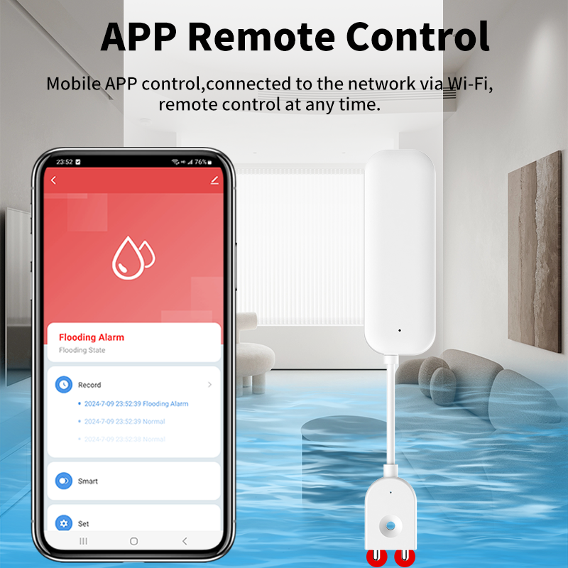 Tuya WiFi ZigBee Water Sensor  - Wifi Water Leak Detector ulasan dan harga