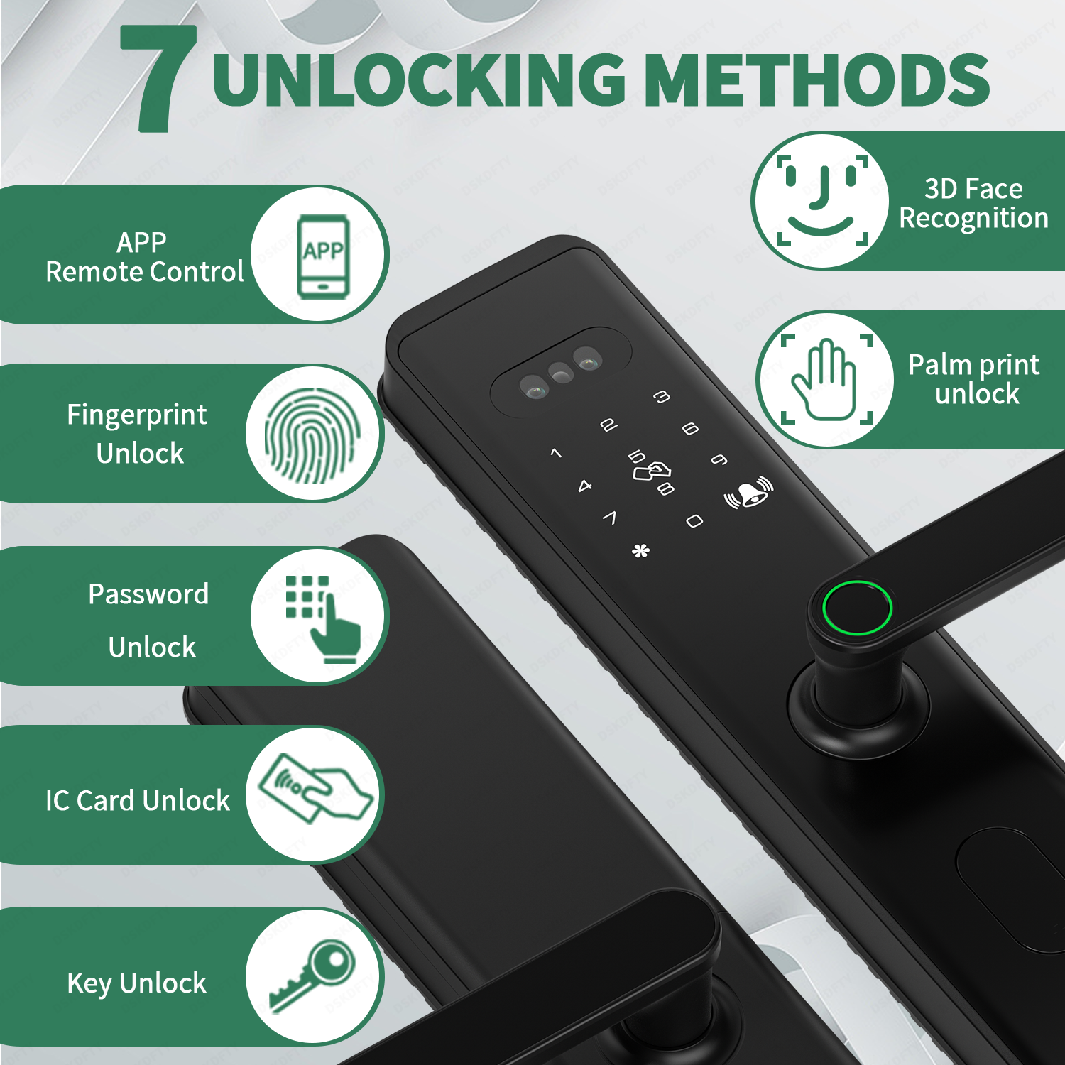Smart 4K Home Assistant Automa - Smart Door Lock ulasan dan harga