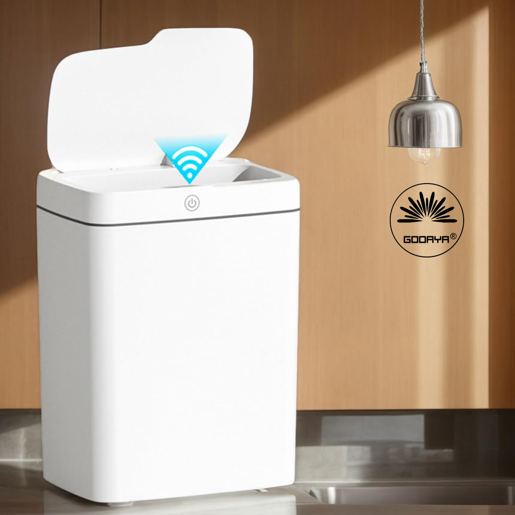 Smart Bathroom Trash Can Autom - Smart Home Junkie ulasan dan harga