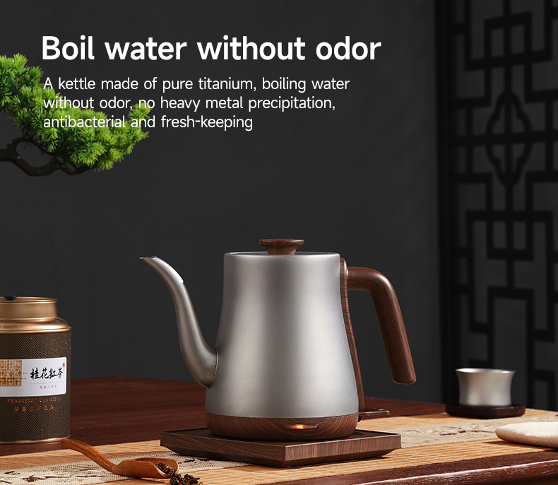 Morden Style Pure Titanium Ele - Home Smart Kettle ulasan dan harga