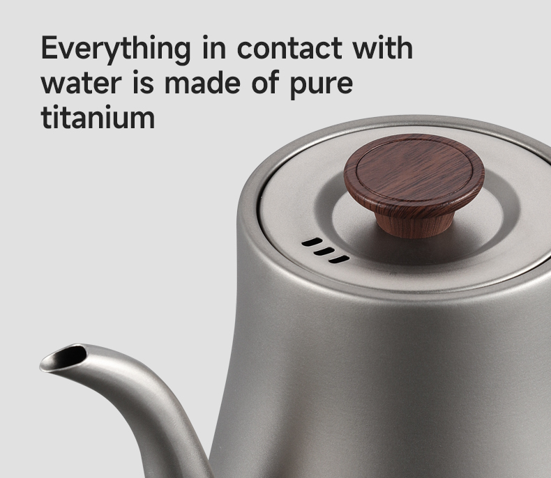 Morden Style Pure Titanium Ele - Home Smart Kettle ulasan dan harga
