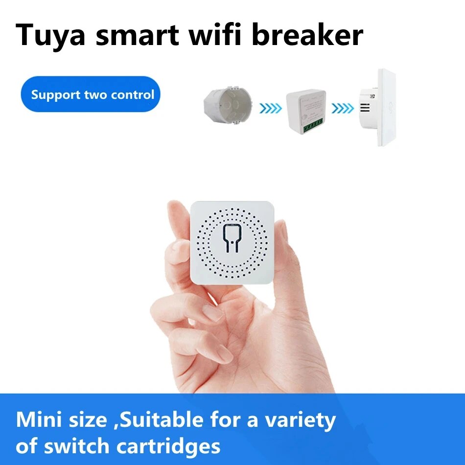 Tuya Mini 16A WiFi Switch Smar - Smart Home Setup ulasan dan harga