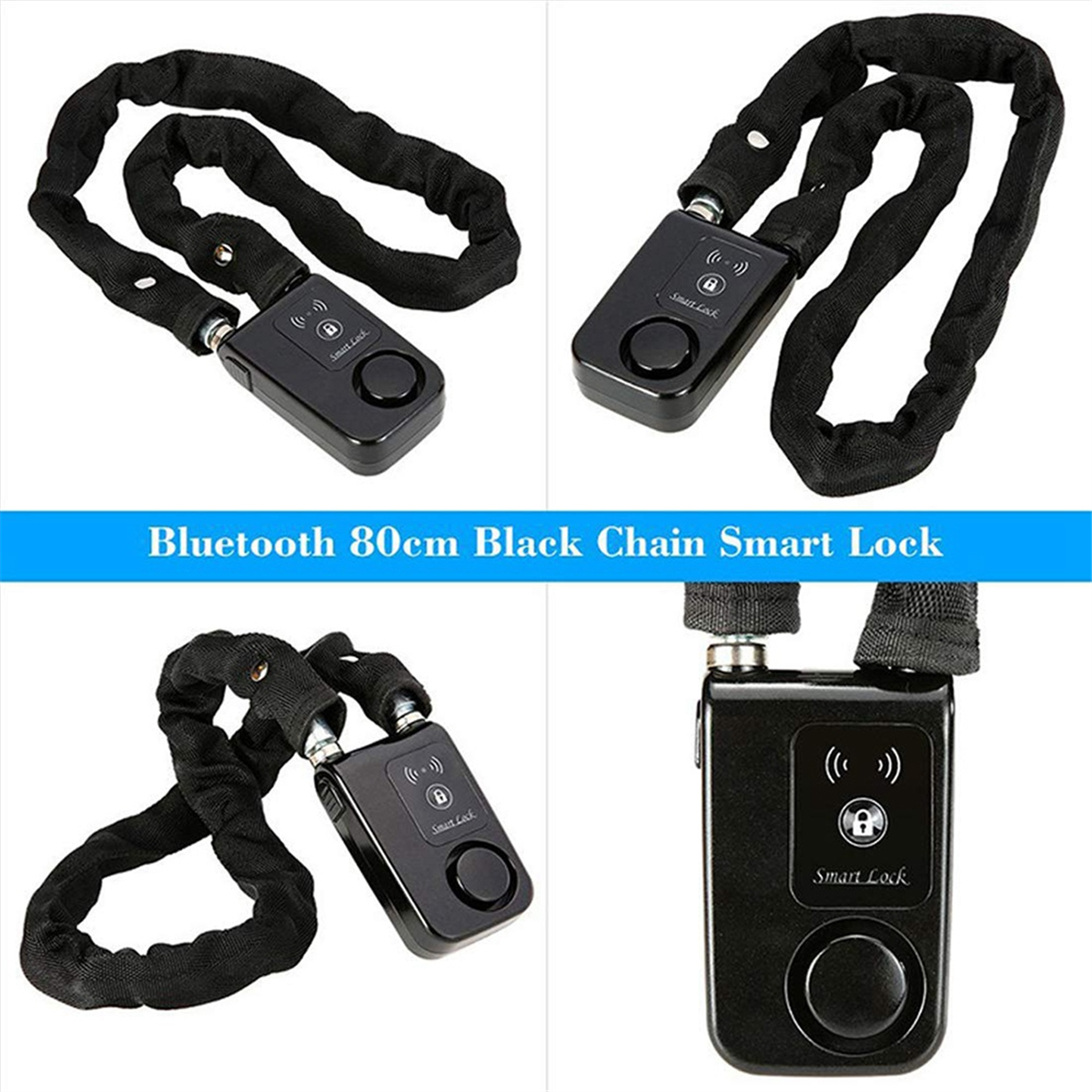 ABNJ Bluetooth Smart Chain Loc - Smart Door Lock ulasan dan harga
