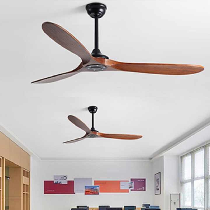 42 52 60in Ceiling Fan Wood In - Smart Ceiling Fan ulasan dan harga