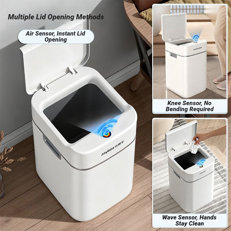 Smart Sensor Trash Can 12L Aut - Smart Home Junkie ulasan dan harga