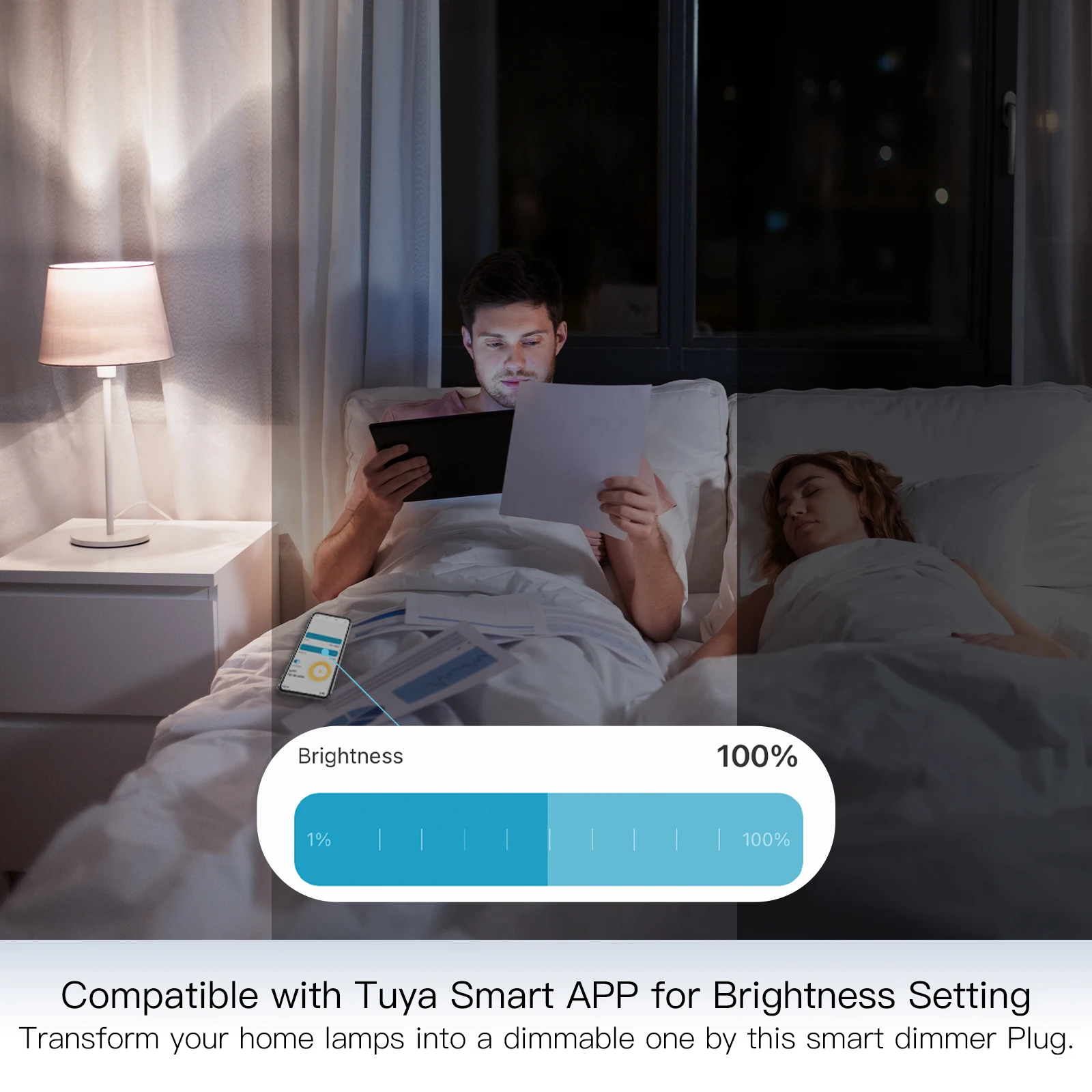 MOES Tuya WiFi Smart Plug Dimm - Smart Outdoor Plug ulasan dan harga