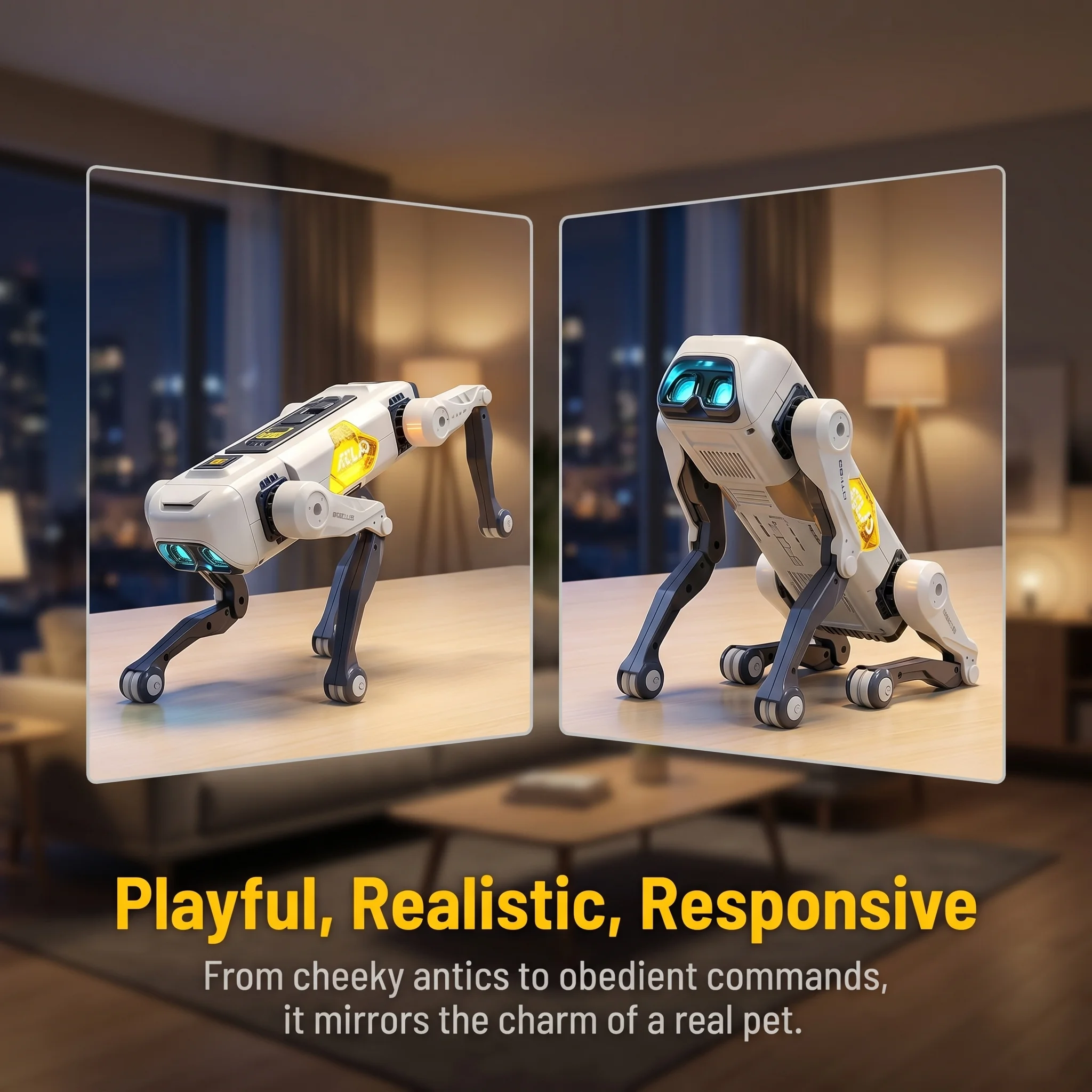 AI Smart Robot Dog, Voice & AP - Smart Home App ulasan dan harga