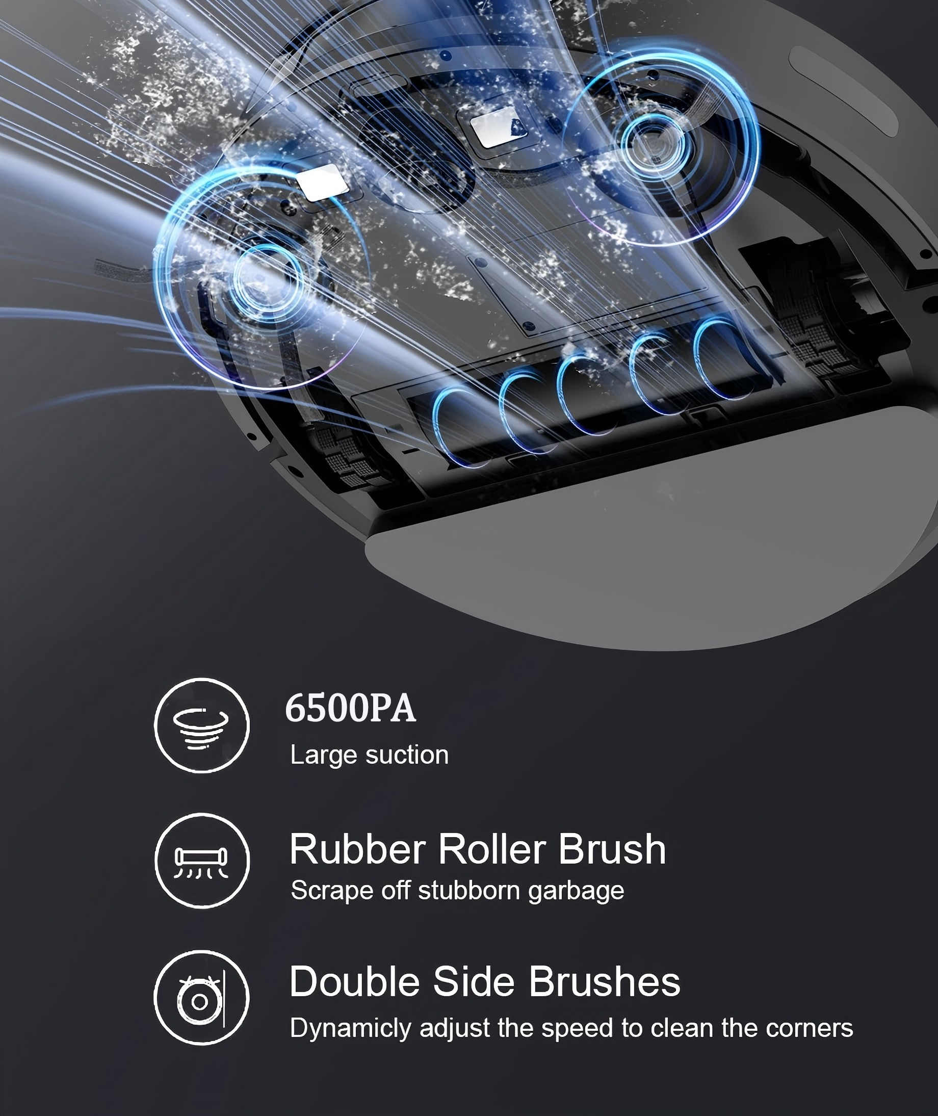 Robot Vacuum Cleaner Combo Mop - Smart Home App ulasan dan harga