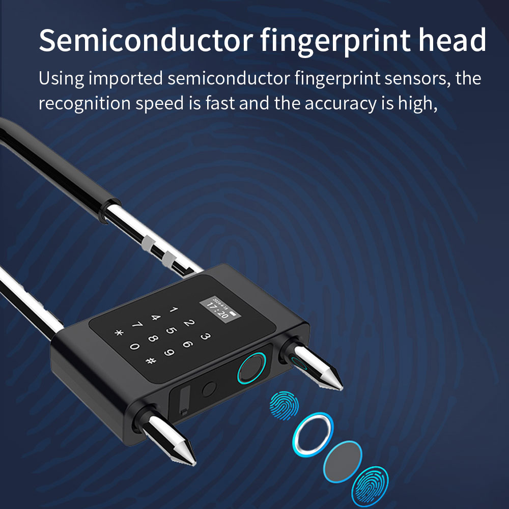Smart Electronic Biometric Fin - Smart Door Lock ulasan dan harga