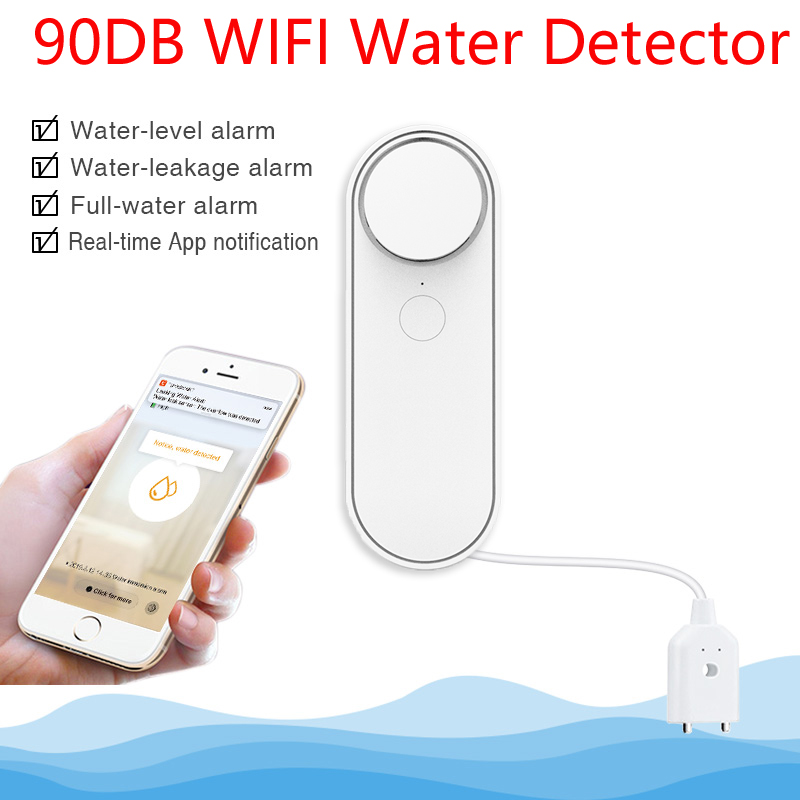 3M/5M WiFi Water Leak Detector - Wifi Water Leak Detector ulasan dan harga