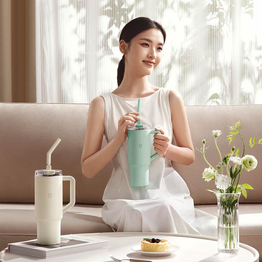 Xiaomi Mijia Smart Straw Cup 1 - Smart Home Xiaomi Devices ulasan dan harga