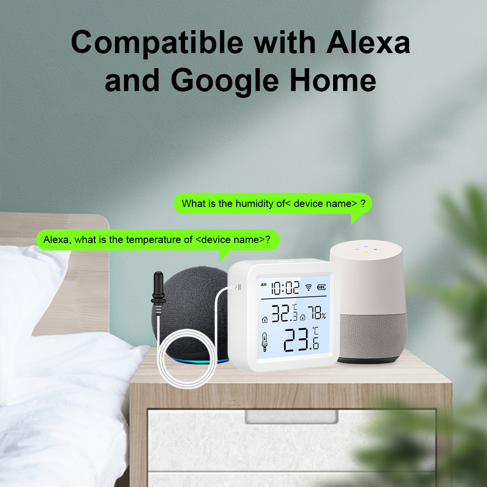WiFi Humidity Temperature Sens - Smart Home App ulasan dan harga