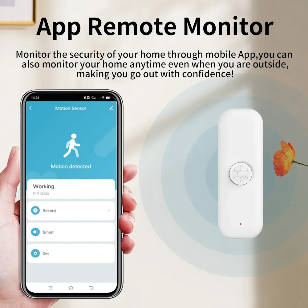 Tuya WiFI Motion Sensor PIR Sm - Smart Home Setup ulasan dan harga