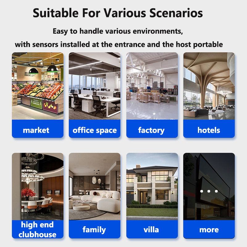 Wireless Welcome Doorbell Home - Wireless Door Sensor ulasan dan harga
