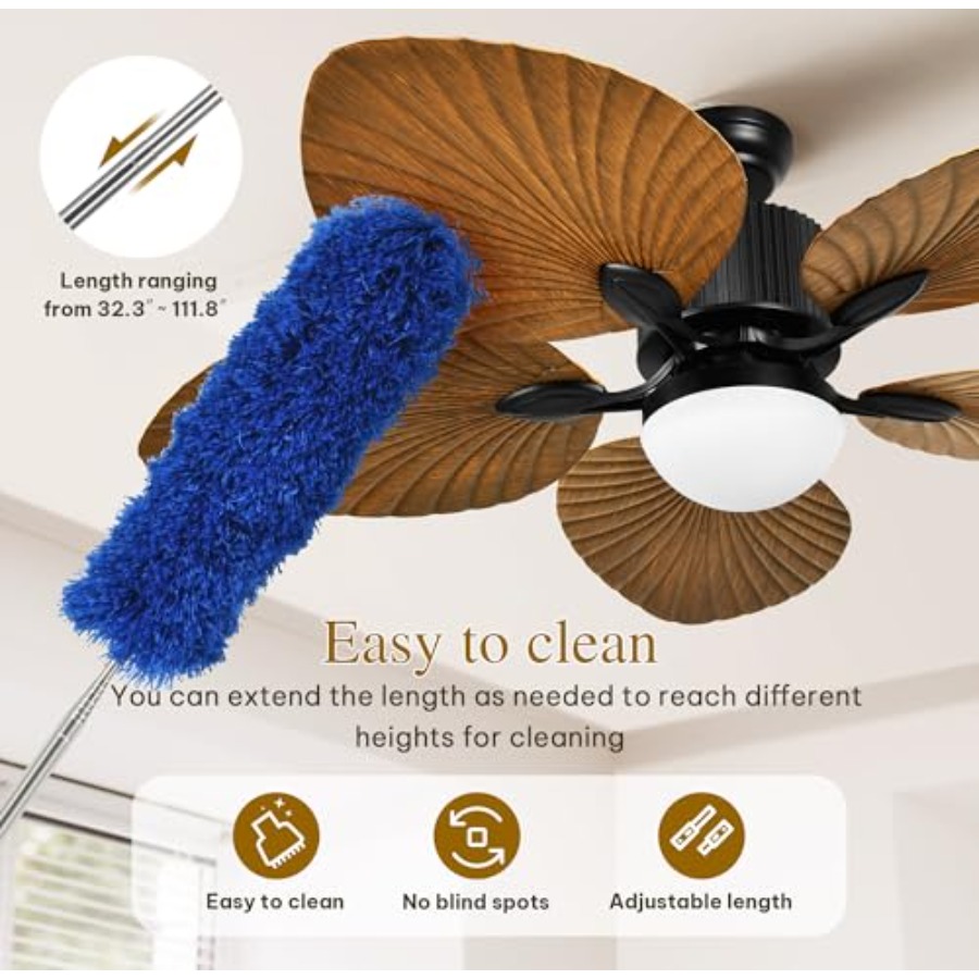 Tropical Ceiling Fan with Ligh - Smart Ceiling Fan ulasan dan harga
