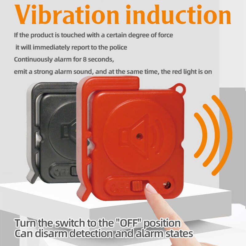 KERUI Wireless Vibration Alarm - Wireless Door Sensor ulasan dan harga