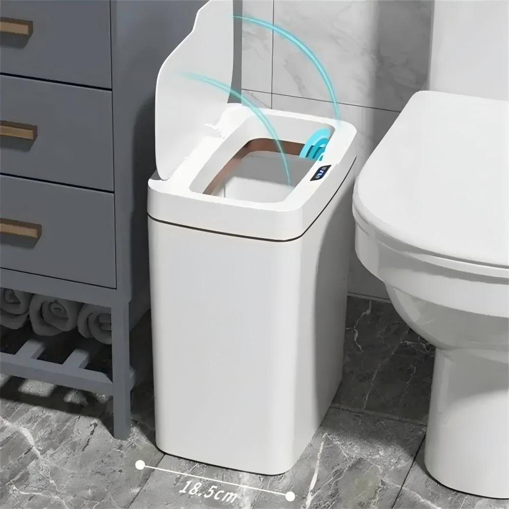 White Touchless 15L Smart Sens - Smart Home Junkie ulasan dan harga